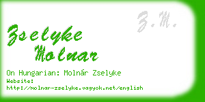 zselyke molnar business card